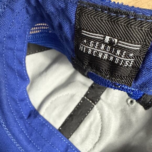 Texas Rangers MLB Baseball Hat Embroidered Logo Blue Mesh Snapback NWOT Women's - Picture 9 of 9